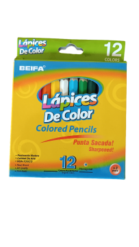 Short Colouring Pencil pk